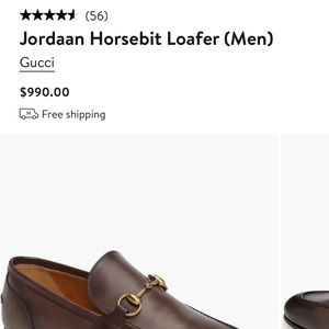 Men’s Gucci loafers